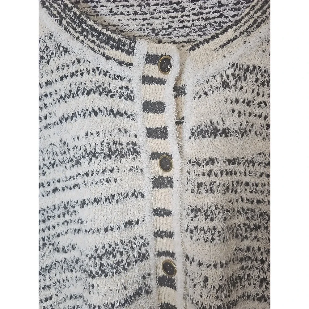 J. Crew Women's Space-dyed Textured Cardigan Sweater Size‎ XL